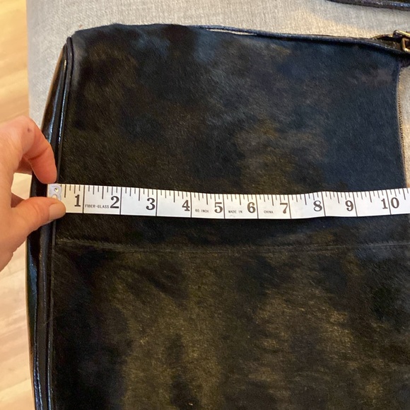 Plinio Visona purse black patent leather. - Picture 10 of 12